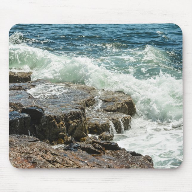 Alfombrilla De Ratón Parque nacional Acadia Océano de la costa de Maine (Frente)