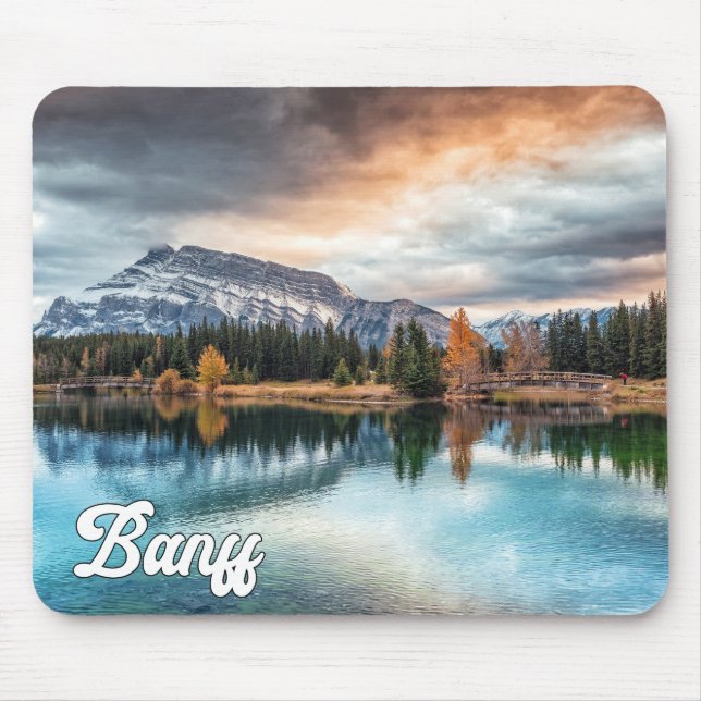 Alfombrilla De Ratón Parque nacional Banff, Alberta, Canadá (Frente)