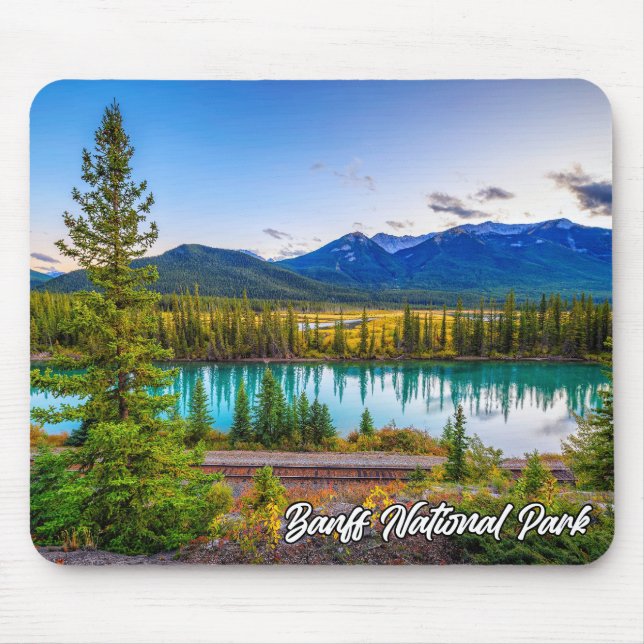 Alfombrilla De Ratón Parque Nacional Banff, Alberta, Canadá (Frente)