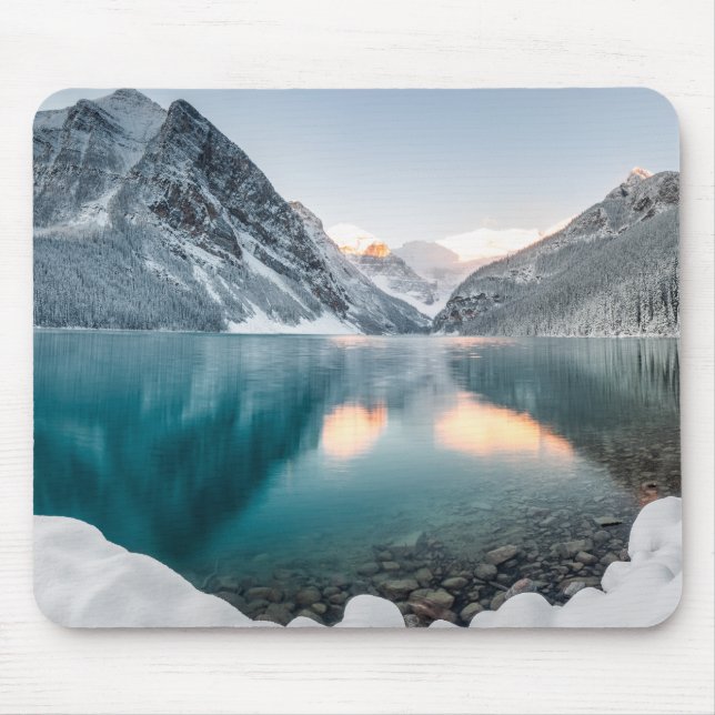 Alfombrilla De Ratón Parque nacional Banff, Canada Winter Scene (Frente)