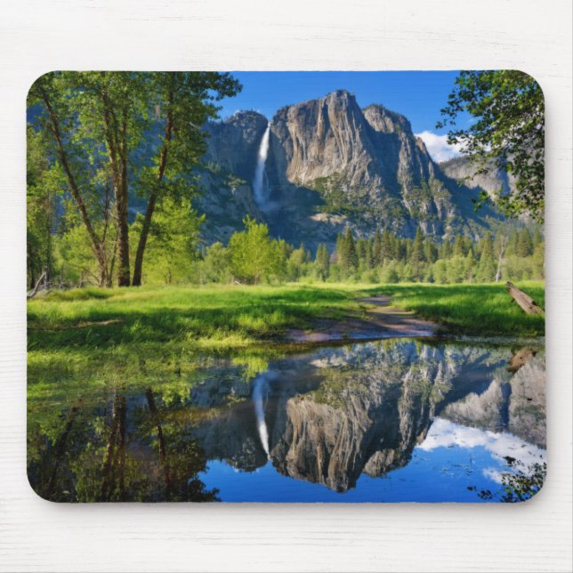 Alfombrilla De Ratón Parque nacional de las cataratas de Yosemite el | (Frente)