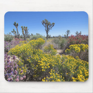 Alfombrilla De Ratón Parque Nacional Del Árbol Joshua En Bloom