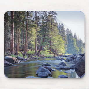 Alfombrilla De Ratón Parque nacional del río el Yosemite de Merced e