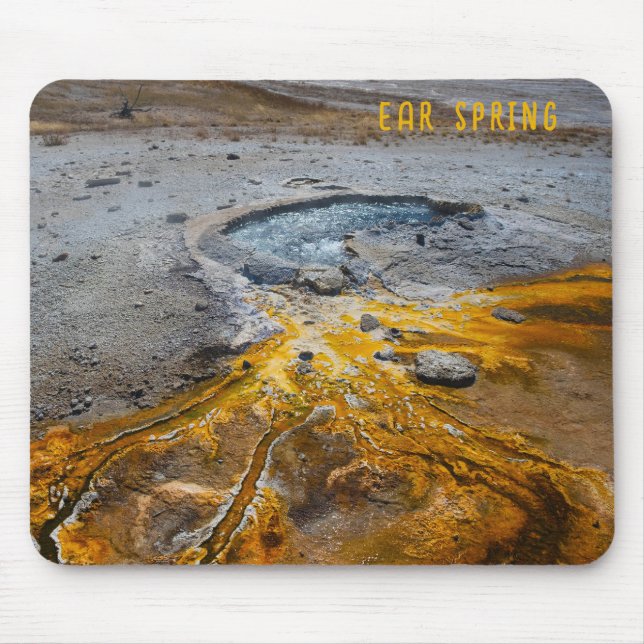 Alfombrilla De Ratón Parque nacional Ear Spring Yellowstone (Frente)