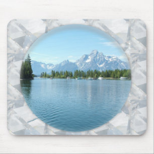 Alfombrilla De Ratón Parque nacional Gran Teton en encuadramiento