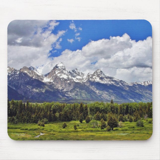 Alfombrilla De Ratón Parque nacional magnífico de Teton (Frente)