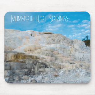 Alfombrilla De Ratón Parque nacional Mammoth Hot Springs Yellowstone