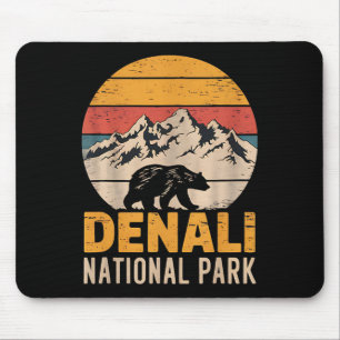 Alfombrilla De Ratón Parque Nacional Montañismo Monte Denali Alaska