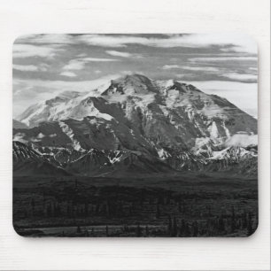Alfombrilla De Ratón Parque nacional Vintage USA Alaska Mt Mckinley