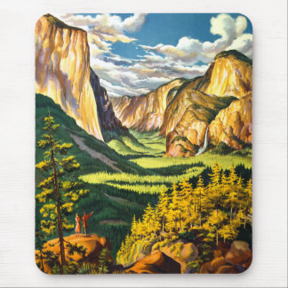 Alfombrilla De Ratón Parque Nacional Yosemite California Arte de Viaje