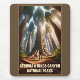 Alfombrilla De Ratón Parques nacionales del Cañón Sequoia y Kings