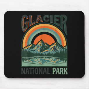 Alfombrilla De Ratón Parques Nacionales Glacier Montana Al Aire Libre N