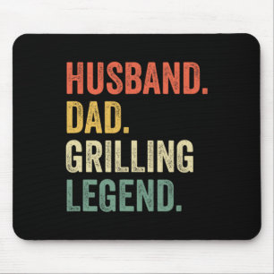 Alfombrilla De Ratón Parrilla BBQ Padre Divertido Marido Parrilla Papá