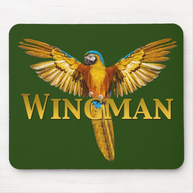 Alfombrilla De Ratón Parrot Wingman (Frente)