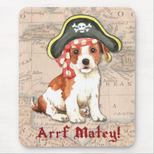 Alfombrilla De Ratón Parson Russell Pirate