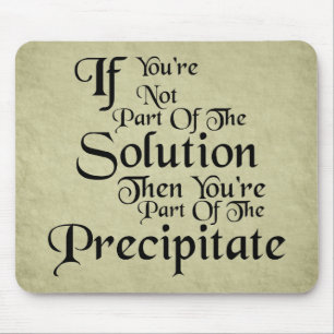 Alfombrilla De Ratón Parte del precipitado Mousepad