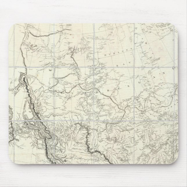 Alfombrilla De Ratón Partes interiores de Norteamérica (Frente)