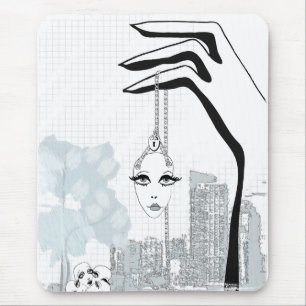 Alfombrilla De Ratón Participios que cuelgan