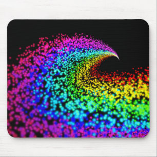 Alfombrilla De Ratón Partículas coloreadas