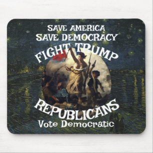 Alfombrilla De Ratón Partido Republicano Trmp MAGA Estados Unidos Améri