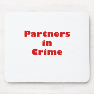 Alfombrilla De Ratón Partners - adentro - crimen