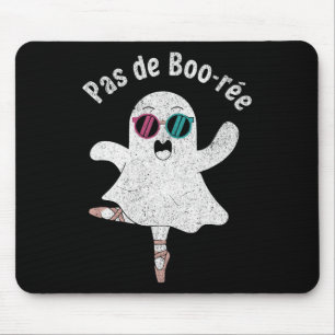 Alfombrilla De Ratón Pas De Boo-rée Cute Ballerina Ghost Divertido ball