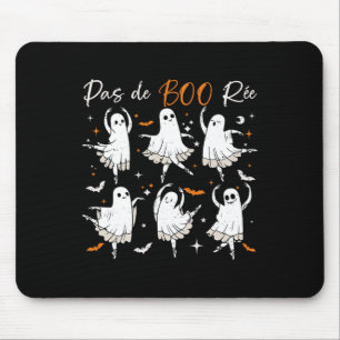 Alfombrilla De Ratón Pas De Boo-rée Funny Ballet Fantasma Profesora de