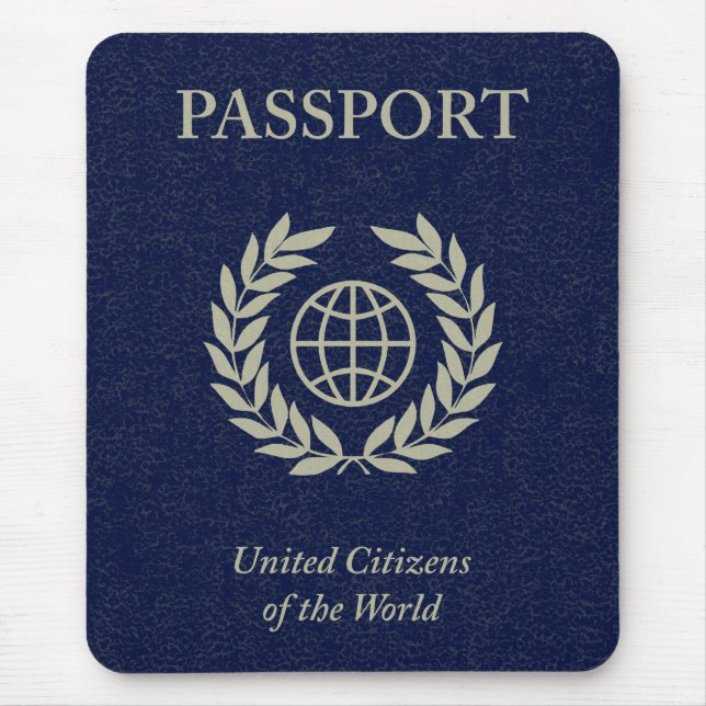 Alfombrilla De Ratón pasaporte de la marina (Frente)