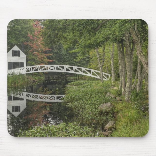 Alfombrilla De Ratón Pasarela blanca, Somesville, desierto del soporte (Frente)