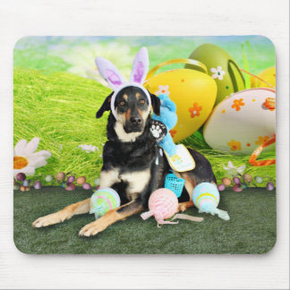 Alfombrilla De Ratón Pascua - raza mezclada - Jake