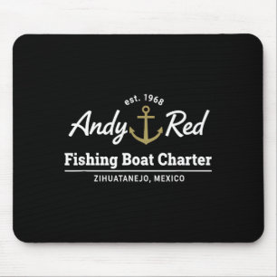 Alfombrilla De Ratón Paseo en Barco de Pesca Andy Red Zihuatanejo Est 1