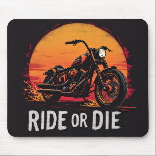 Alfombrilla De Ratón Paseo en motocicleta Brite-T Ride or Die 0019613
