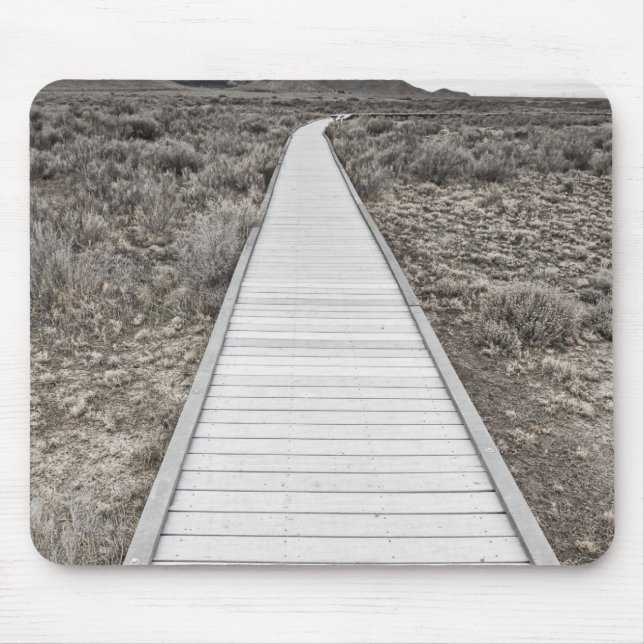 Alfombrilla De Ratón Paseo marítimo a través del desierto (Frente)