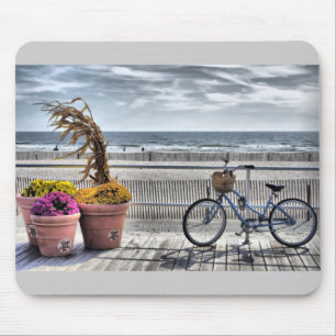 Alfombrilla De Ratón Paseo marítimo HDR de la orilla del jersey