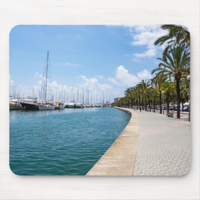 Alfombrilla De Ratón Paseo Marítimo - Palma de Mallorca, España (Frente)