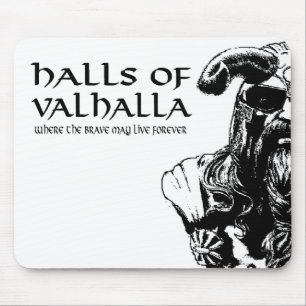 Alfombrilla De Ratón Pasillos de Valhalla Mousepad