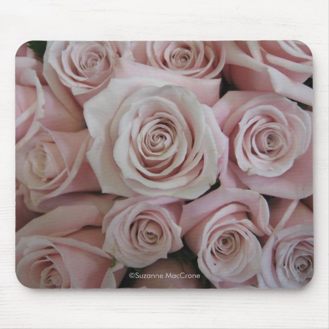 Alfombrilla De Ratón Pasión por las rosas rosas rosas - Mousepad (Frente)