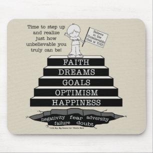 Alfombrilla De Ratón Paso adelante