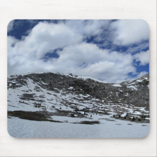 Alfombrilla De Ratón Paso de Donahue cubierto de nieve - John Muir TraI