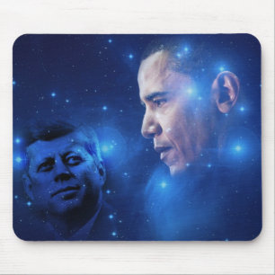 Alfombrilla De Ratón Paso de la antorcha, John F. Kennedy Barack Obama