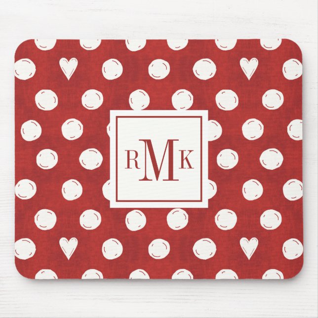 Alfombrilla De Ratón Paso de la granja del monograma el | Otomi (Frente)