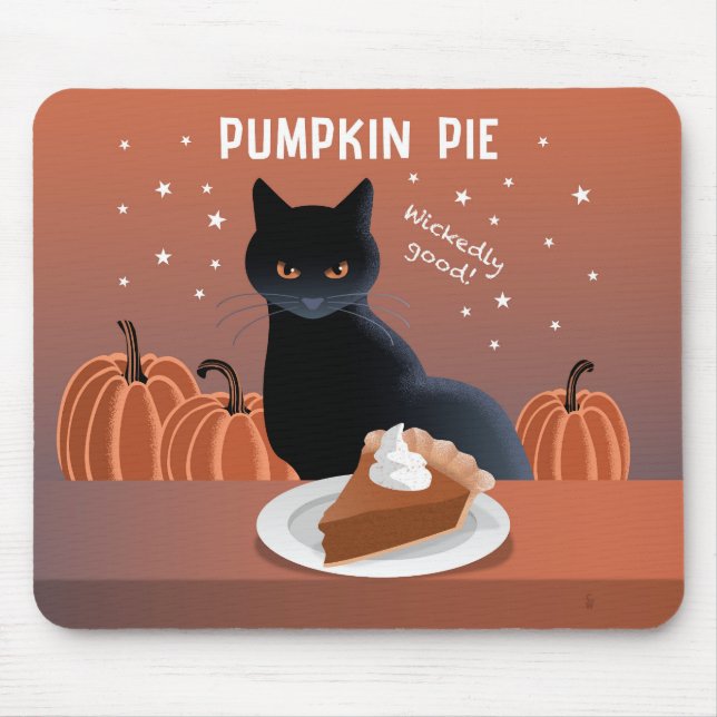 Alfombrilla De Ratón Pastel de Calabaza (Frente)