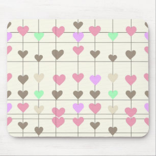 Alfombrilla De Ratón Pastel de corazón Mousepad