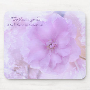 Alfombrilla De Ratón Pastel de pan morado "Plantar un jardín