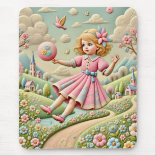Alfombrilla De Ratón ~ Pastel Embroidery ~ Mousepad