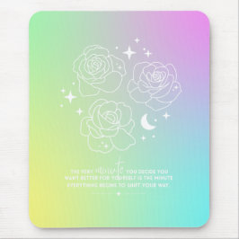 Alfombrilla De Ratón Pastel Glow-Up Mouse Pad
