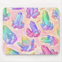 Pastel Gótico Crystal Pattern Gems Kawaii