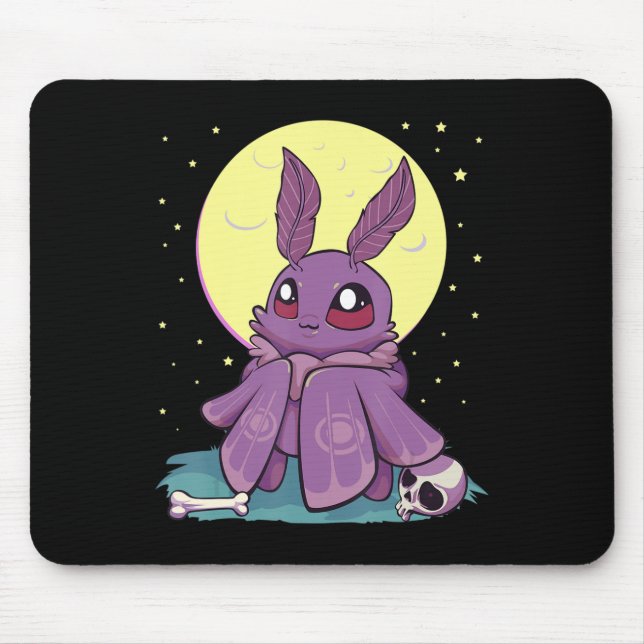 Alfombrilla De Ratón Pastel Gótico Kawaii Anime Cute Baby (Frente)