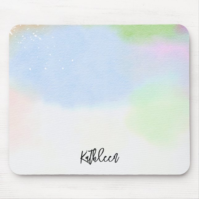 Alfombrilla De Ratón Pastel Gradient Personalized Mouse Pad Stylish (Frente)