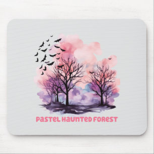 Alfombrilla De Ratón Pastel Haunted Forest